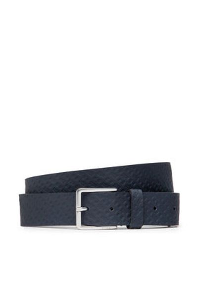 BOSS boss men's belt 50475090 blue