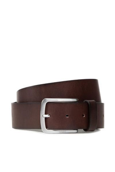 BOSS men's belt 50471321 brown