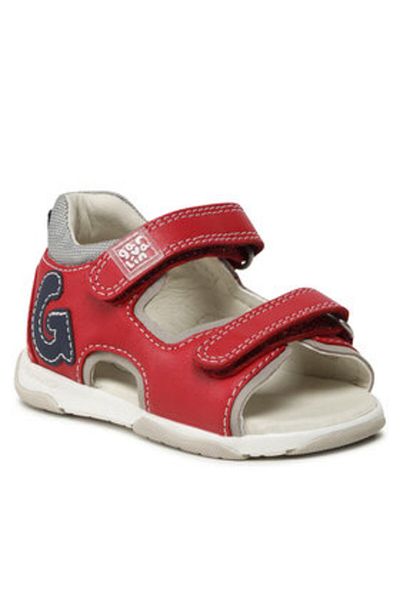 Garvalin boy's sandals 222613 red