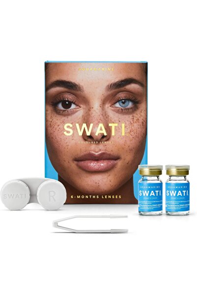 SWATİ Swati 6 Months Coloured Lenses (Aquamarine)