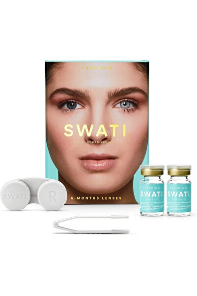 SWATİ Swati 6 Months Coloured Lenses (Turquoise)