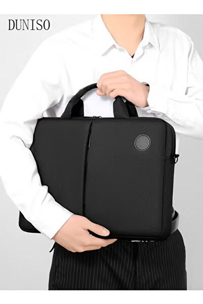 Generic Duniso 15.6 Inch Laptop Bag Lightweight Pu Travel Business Briefcase Shoulder Messenger Bag