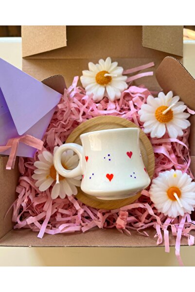 Flossy Design Handmade Cup, Single Cup Set