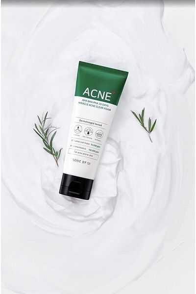 Some By Mi Skin Foam to get rid of pimples in 30 days