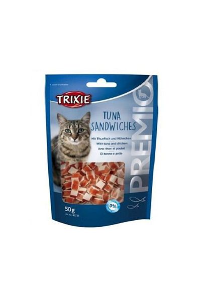 Trixie Premio Tuna Sandwiches Cat Treats 50G