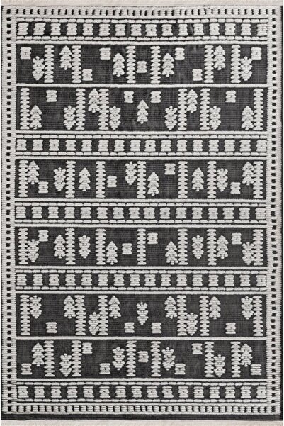 Bahariye Halı Bahariye Lena - Lena C045 Antrasit Krem