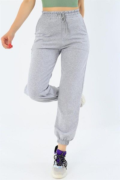 EXSPORT Pantaloni de sport negri cu talie înaltă pentru femei