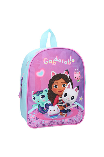 Gabby's Dollhouse Детска раница, 29x22x9 см, с едно отделение, многоцветна, U...