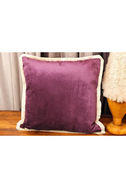 Home Mof Home Collection Dokuma Kadife Saçaklı Kırlent Kılıfı