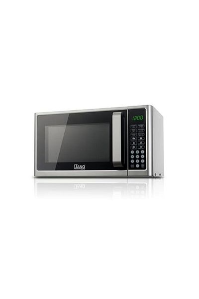 JANO 25Liter 900W Electric Microwave Oven Digital, Auto Defrost, Silver E01205 2 Years warranty