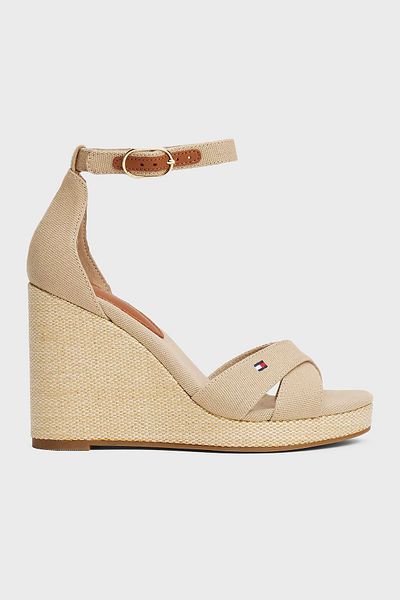 Tommy Hilfiger Cotton Padded Logo Sandalsfw0Fw08661