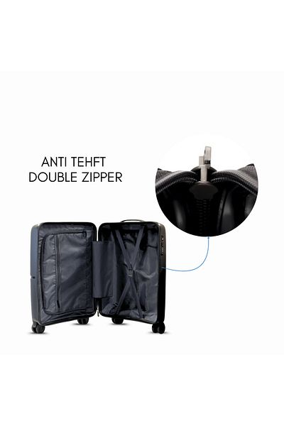 ORAMI PP TROLLEY 3 PCS SET- 360 Degree Spinner Wheels (large ,middle ,cabin size)