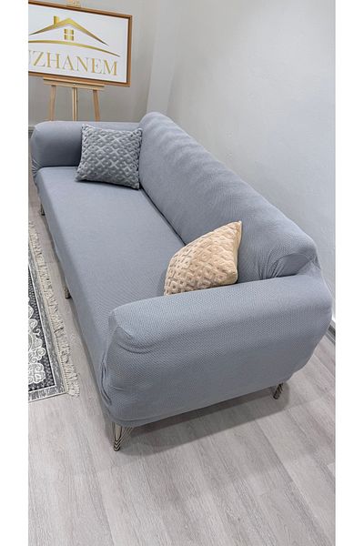 uzhanem Jacquard Sofa Cover for 3 Seater, 1 Pc Sofa Bed Couch Cover in Product