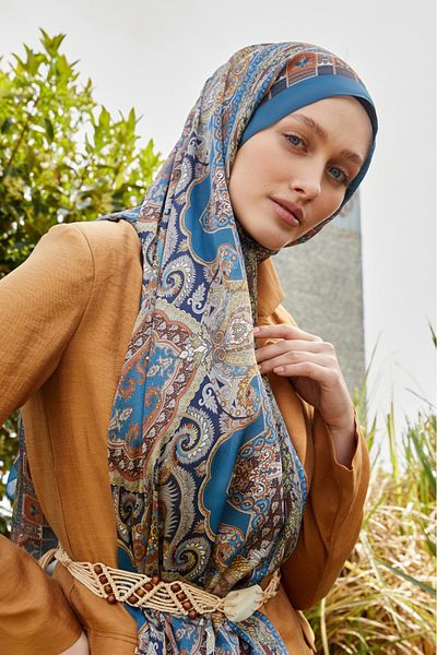 LuvenSara Indian Silk Shawl