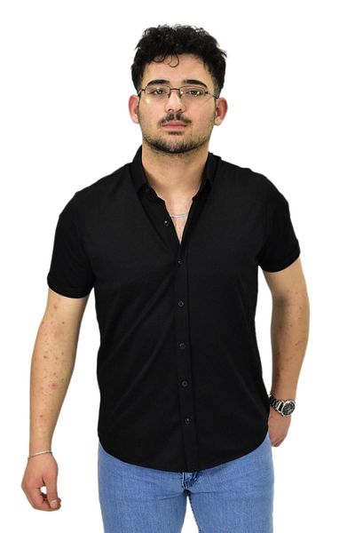 Raymons Men's Shirt Collar Button Mercerized T-Shirt 4410 Bgl-St04530