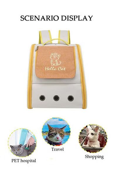 Generic Duniso Cat Backpack Pet Backpack Breathable Design Foldable Waterproof Pet Bag