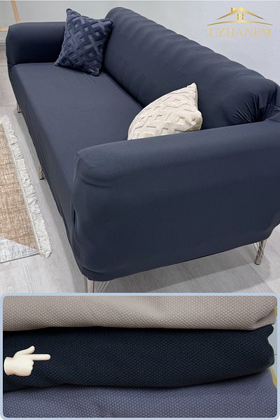 uzhanem Three-Person Flexible Lycra Seat Cover - Elastic Cover