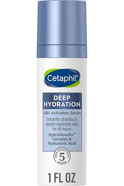Cetaphil Deep Hydration 48-Hour Activation Serum - 1 Oz - Moisturizer for Dry Sensitive Skin - With