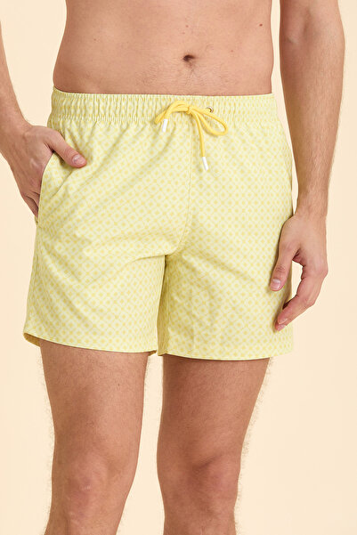 SMILE Andrew Yellow Swim Shorts