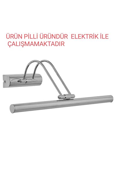 ELSA 50 cm Pilli Aplik Ayna Üstü ve Tablo Aydınlatması 9VOLT 6500K(BEYAZIŞIK)