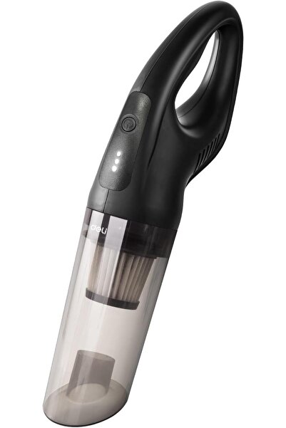 Deli مكنسة كهربائية محمولة باليد بقوة 60 واط وسعة 2000 مللي أمبير/ساعة