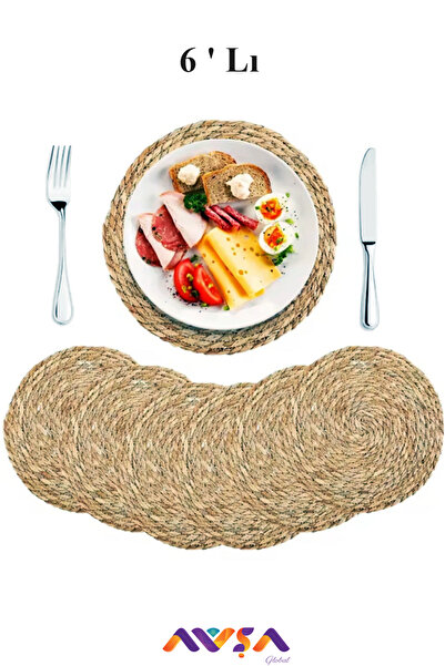 AVŞA Global Плетена підставка - американська плетена та сервірувальна тарілка