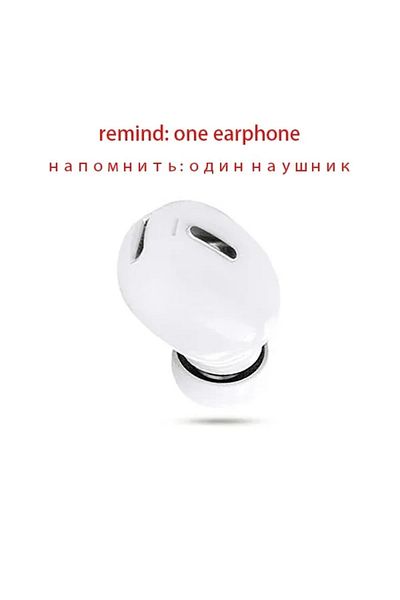 Choice white X9 Wireless Earphone Bluetooth-compatible 5.0 With Mic Single in-Ear Sports Headset For Xiaomi