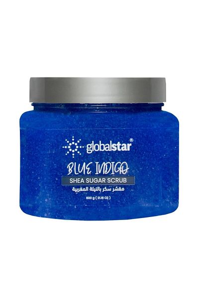 Globalstar Shea & Blue Indigo Sugar Scrub - 600 ml