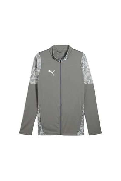 Puma Teamcup Training Jacket Ανδρικό μπουφάν προπόνησης ποδοσφαίρου 65916513   Γκρι