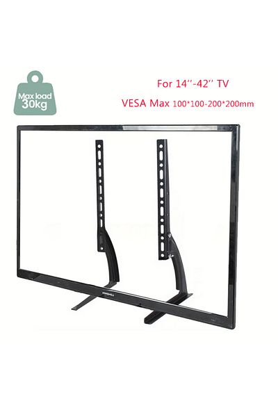 Choice TB011-1 BEISHI Stand for 14-42 Inch LCD /LED/OLED TV Universal Table Top TV Stand Pedestal Feet TVs
