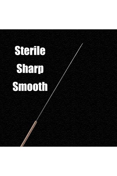 Choice 0.25x 40mm 100PCS SHENLONG Sterile Disposable Copper Handle Stainless Steel Acupuncture Needles Dry