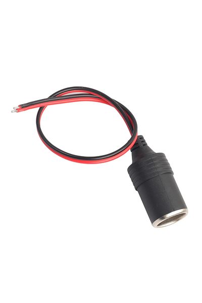 Choice 50cm 0.75Square Car Cigarette Lighter Splitter Power Adapter Charger 0.75m 50cm 12V 10A Max 120W C