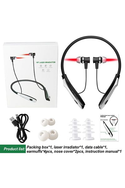 Choice Full Color 650nm LLLT Laser Therapy Tinnitus Ear Irradiation Laser Ear Treatment Physical Earplug Ot
