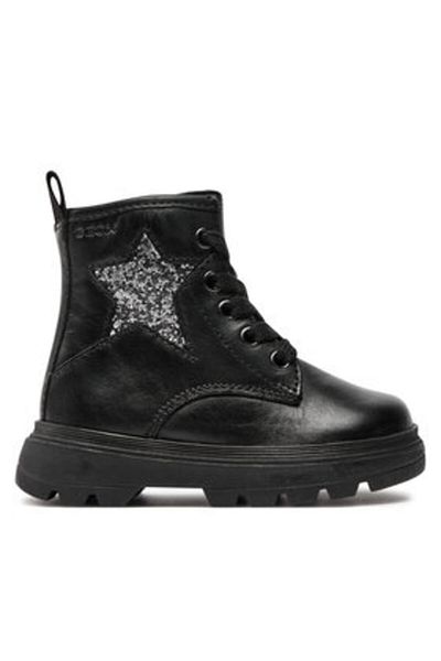 Geox girls' boots B KIDDARTAH GIRL B465YA 085EW black
