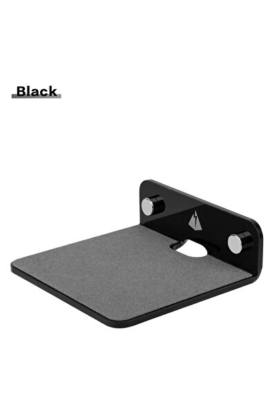 choice2 رفوف عائمة صغيرة سوداء، رفوف مكبر صوت، رفوف حائط صغيرة 4.25، حامل مكب...