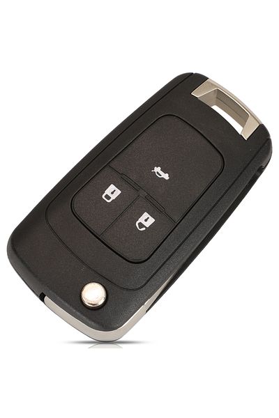 Choice 3 Buttons jingyuqin 10pcs Flip Remote Car Key Shell For 2019 2020 Chevrolet Cavalier Aveo Buick Exce