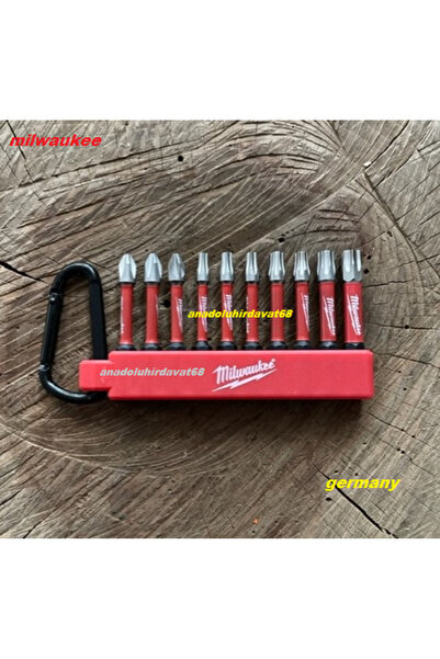 Milwaukee Mıknatıslı Bits Uç Seti Tork Uç Seti Yıldız Uç Seti 10pcs 50mm