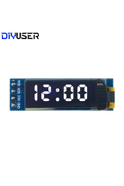 Choice White 0.91 Inch Oled Module White/blue Oled 128x32 Oled Lcd Led Display Module 0.91" Iic Communicate