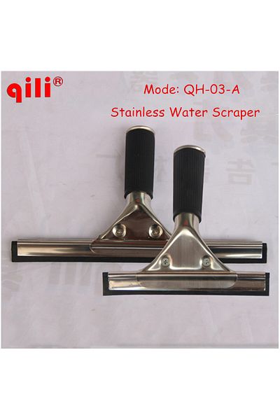 Choice 15cm length QH-03-A Three Kinds Width 15/25/35cm Stainless Steel Water Scraper Squeegee Tint Tool f