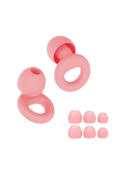 Choice Pink HUAK Quiet Ear Plugs for Noise Reduction for Sleeping Silicone Ear Plugs for Swimming Motorbike