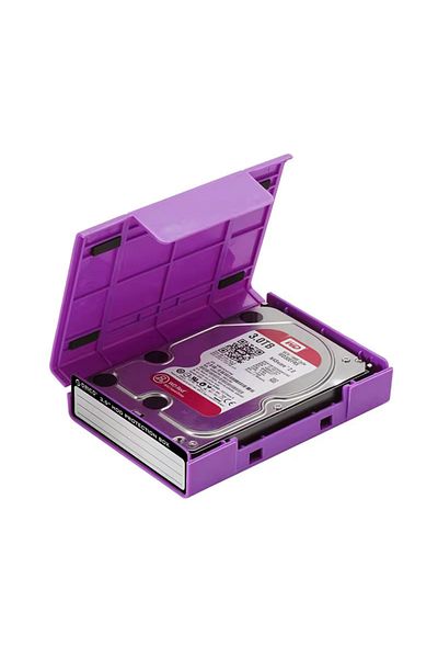 Orico Purple ORICO PHP-35 hard drive box shockproof storage bag 3.5 inch hard drive protection box protect