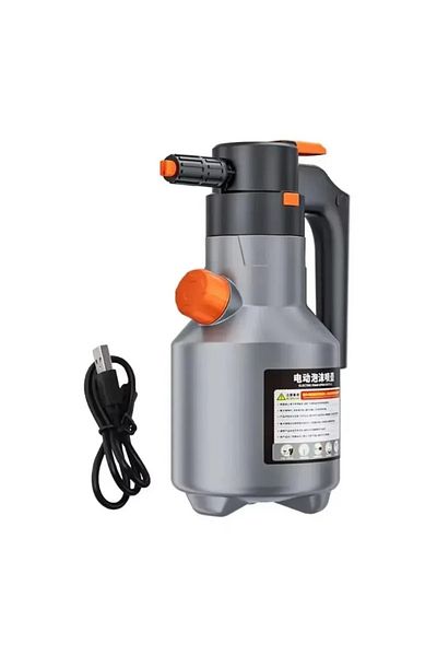 Choice GRAY Electric Car Foam Sprayer Pressurized Soap Sprayer High Pressure Fine Foam Automatic Foam Washe
