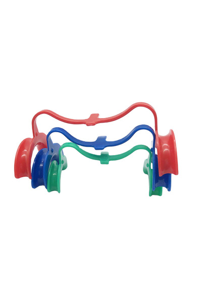 Choice A set 3pcs/Lot Dental Intraoral Cheek Retractor Red Blue Green Teeth M...