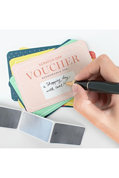 Choice مجموعة من 20 قطعة، بطاقات عيد ميلاد DIY، بطاقات قابلة للكشط، بطاقة هدا...