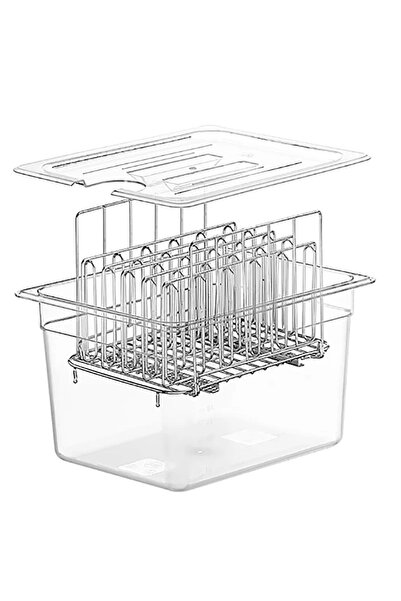 Choice جهاز طهي سوس فيد سعة 11 لترًا مع رف من الفولاذ المقاوم للصدأ وفواصل قابلة للفصل