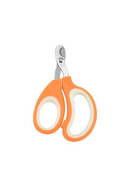 Choice Orange Pet Nail Scissors, Half Moon Nail Scissors, Suitable For Cats And Dogs And Other Small Pet Na