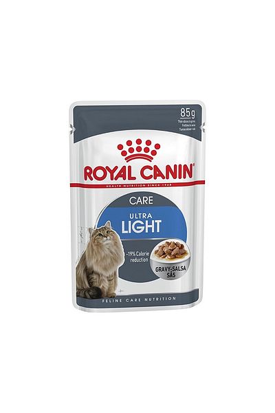 Royal Canin Royal Canin Ultra Light Cat Food Pouches - 85g - Pack of 12