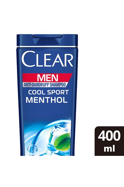 Clear Men Cool Sport Menthol Anti-Dandruff Shampoo 400 ml