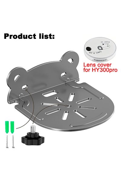 Choice 11cm Wall Bracket DITONG HY300 Wall Mount Projector Stand Sturdy Durable Metal Bracket Compatible wi