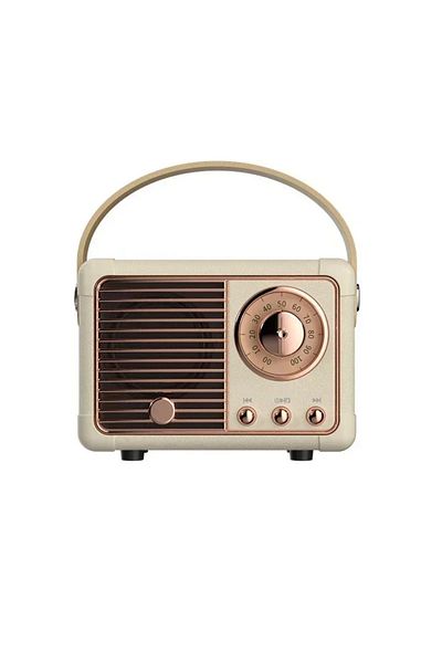 Choice Beige VIKEFON Portable Bluetooth Speaker Wireless Bass Subwoofer Waterproof Outdoor for Car Stereo L